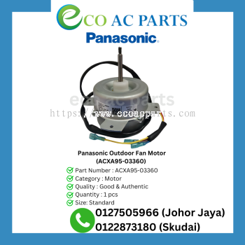 Panasonic Outdoor Fan Motor (ACXA95-03360)