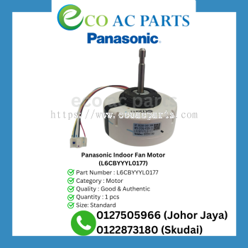 Panasonic Indoor Fan Motor (L6CBYYYL0177)