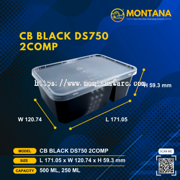 CB BLACK DS750 2COMP