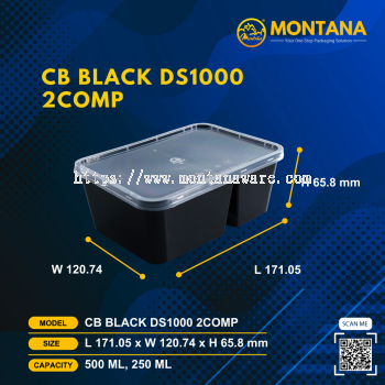 CB BLACK DS1000 2COMP