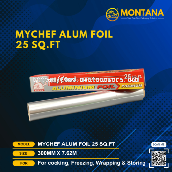 MYCHEF ALUM FOIL 25 SQ.FT