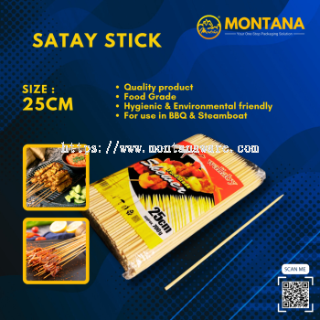 SATAY STICK 25CM