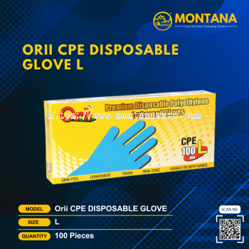 ORII CPE DISPOSABLE GLOVE (L)