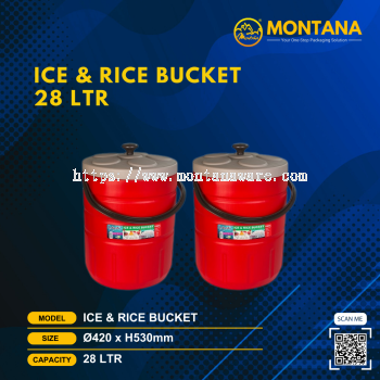 ICE & RICE BUCKET 28 LTR