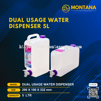 DUAL USAGE WATER DISPENSER 5L