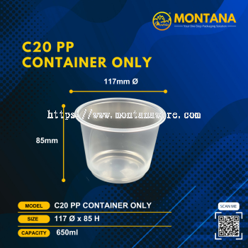 C20 PP  CONTAINER ONLY