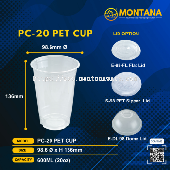 PC-20 PET CUP