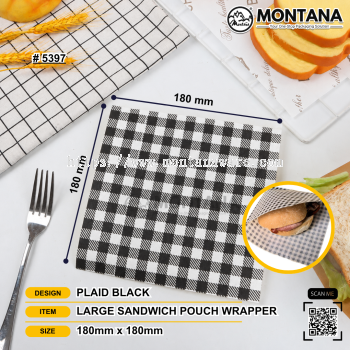 (5397) L PLAID BLACK