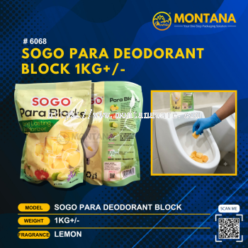 (6068) SOGO PARA DEODORANT BLOCK 1KG+-
