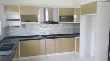 3G Glass Door Kitchen Cabinet