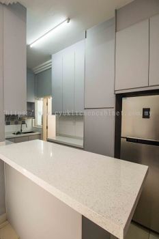 Melamine Kitchen Cabinet @Serin Residency