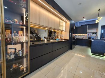 Melamine Kitchen Cabinet @Panorama Residences Kelana Jaya