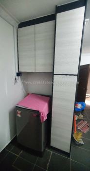 Melamine Kitchen Cabinet @Taman Emas Dengkil