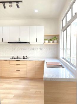 Melamine Kitchen Cabinet @M Residence Rawang