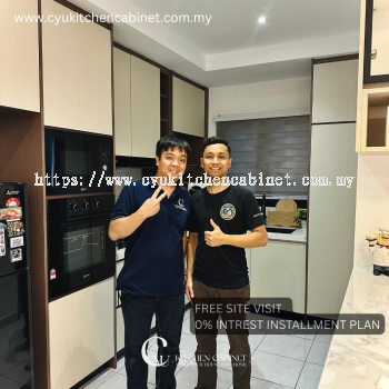 Melamine Kitchen cabinet @ Klang