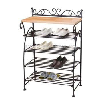 MONTE CARLO Shoes Rack Black