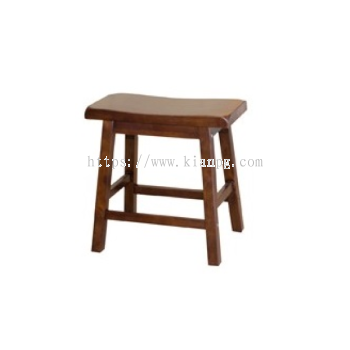 CALIFORNIA Bar Stool (H18") Cappuccino