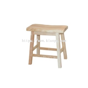 CALIFORNIA Bar Stool (H18") Natural