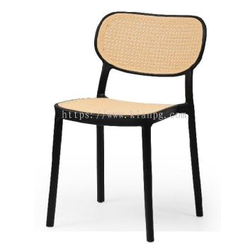 NORDIC Dining Chair Black