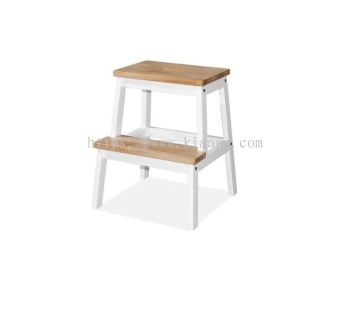 STEP STOOL (SEST-02) (H 20′) White / Natural