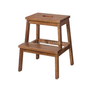 STEP STOOL (SEST-02) (H 20′) Walnut