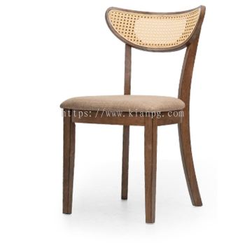 SAPPORO Arm Dining Chair Walnut / Brown