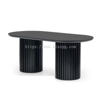 MUJI 900 x 1800 mm Dining Table Black