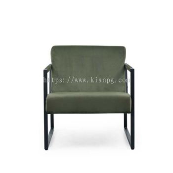 OXFORD Arm Chair (Inclusion Arm Rest Cover) FG898-28 Green/Black