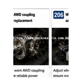 Awd Coupling Replacement