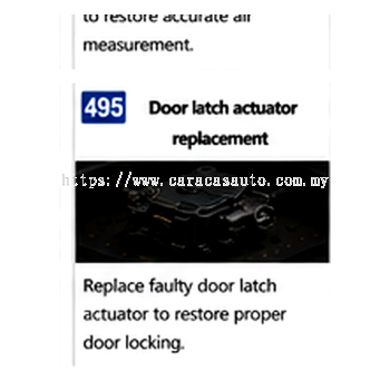 Door Latch Actuator Replacement