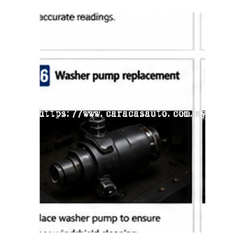 Washer Pump Replacement
