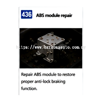 ABS Module Repair