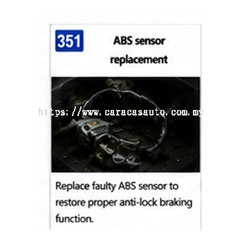 ABS Sensor Replacement