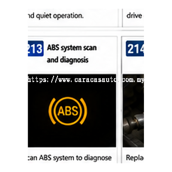 ABS System Scan And Diagnosis