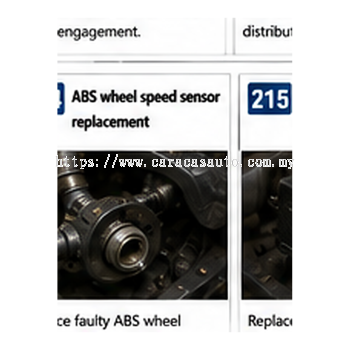 ABS Wheel Speed Sensor Replacement