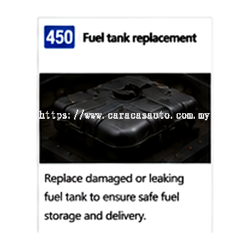 Fuel Tank Replacement