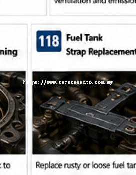 Fuel Tank Strap Replacement