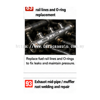 High Low Pressure Fuel Rail Lines And O Ring Replacement