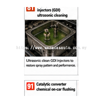 High Pressure Fuel Injectors GDI Ultrasonic Cleaning