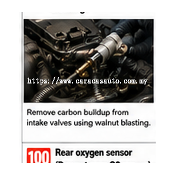 Intake Valve Walnut Blasting Deep Carbon Cleaning