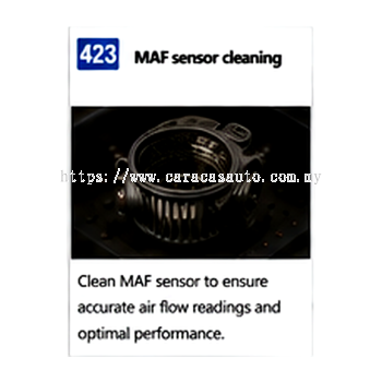 MAF Sensor Cleaning