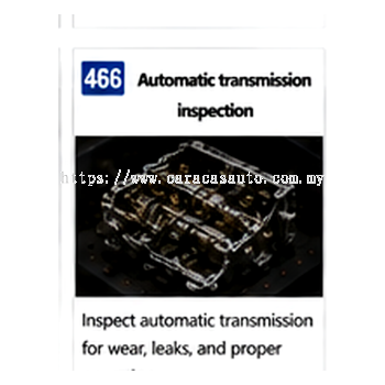 Automatic Transmission Inspection