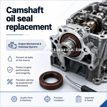 Camshaft Oil Seal Replacement 2
