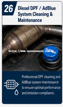 Diesel DPF Adblue System Cleaning And Maintenance