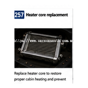 Heater Core Replacement