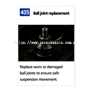 Ball Joint Replacement