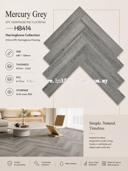 SPC HERRINGBONE 4.5MM CODE HB414