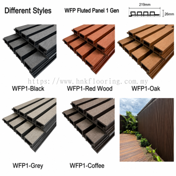 WPC Fluted Panel 1D Gen