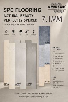 SPC FLOORING 7.1MM COLLECTION