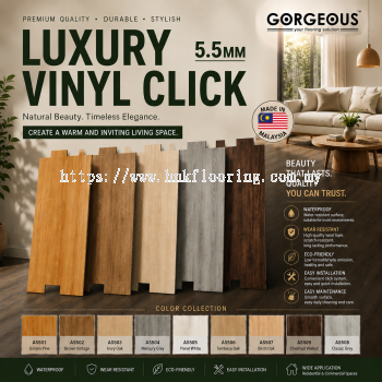 LVT FLOORING 5.5MM COLLECTION